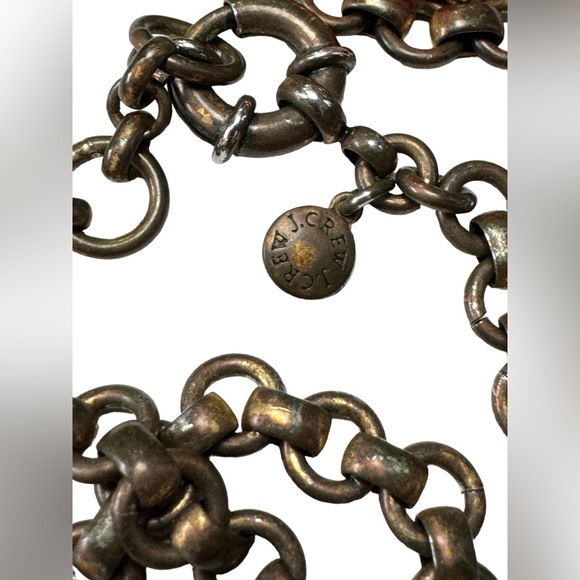 J. Crew Coral & Hematite Statement Necklace - Picture 8 of 8